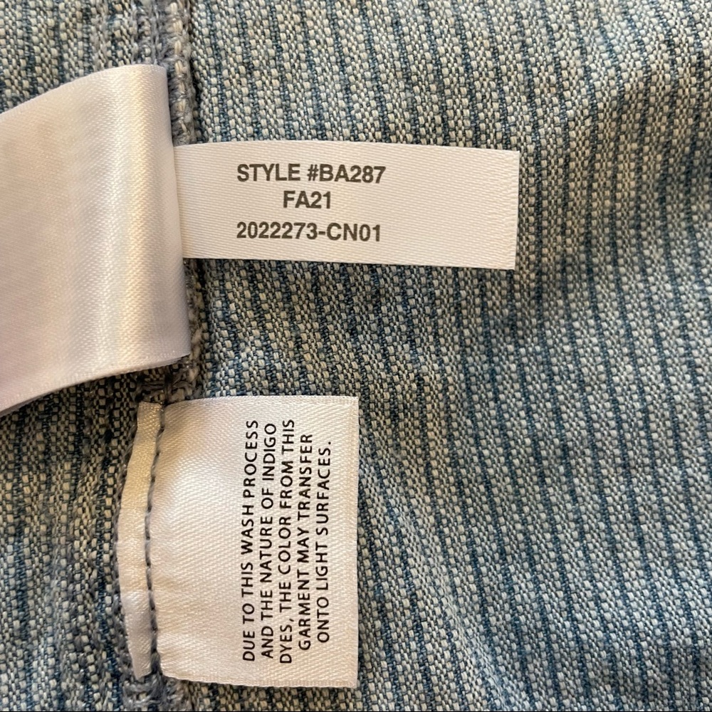 J Crew Pull-on Indigo Corduroy Short Blue Size Medium - Picture 15 of 15